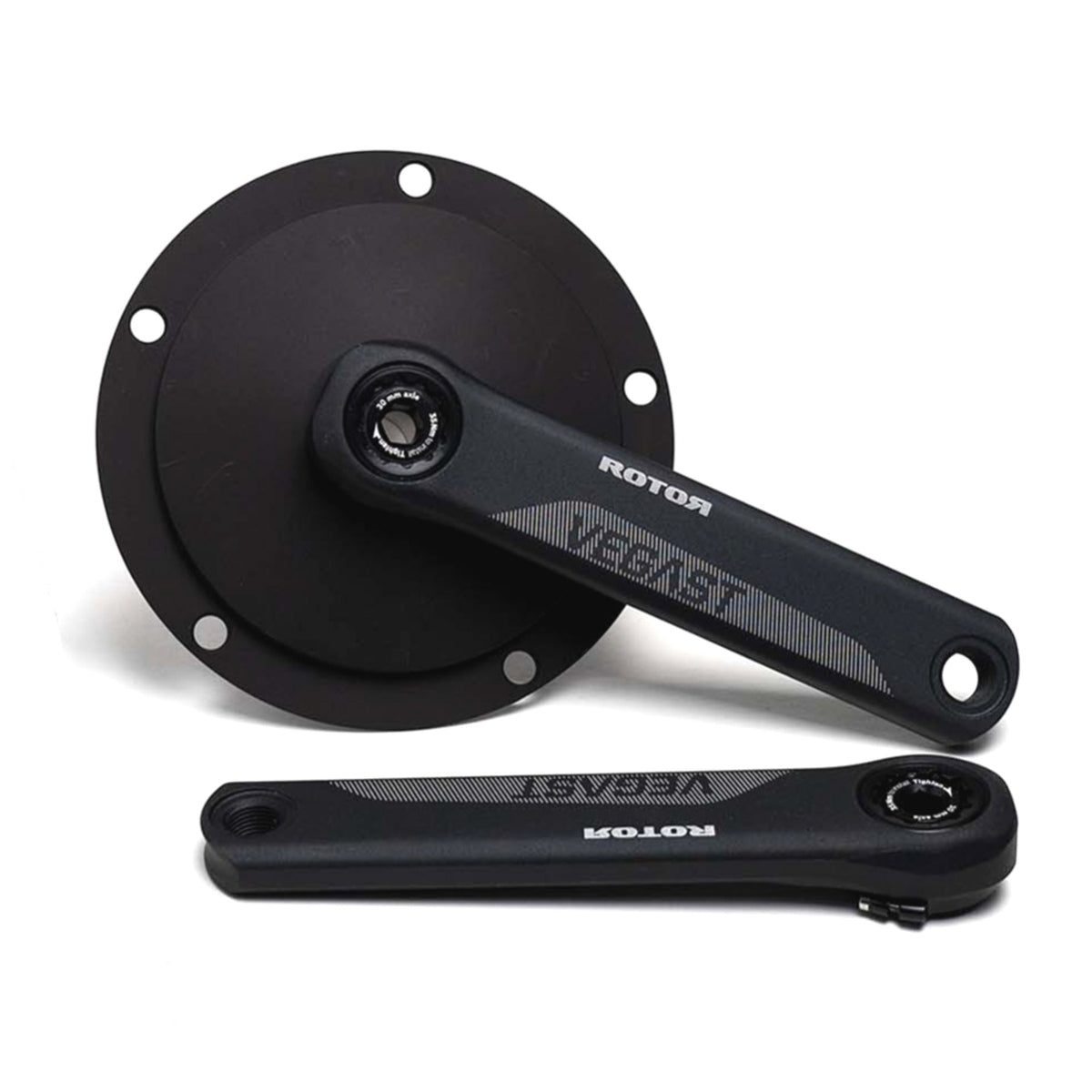 Rotor ALDHU 3D Track fixed gear crank arms, spider & axle