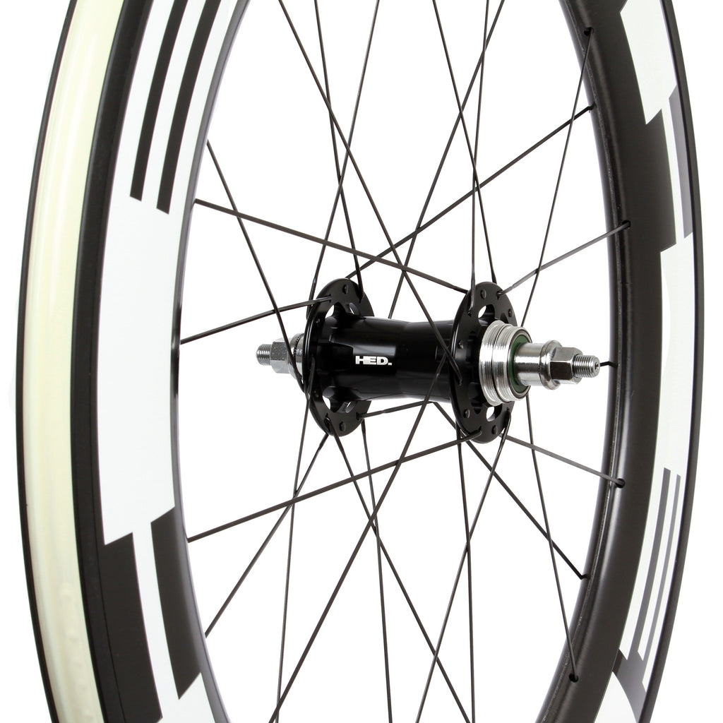 HED Jet 9 RC Black track wheelset - Retrogression Fixed Gear