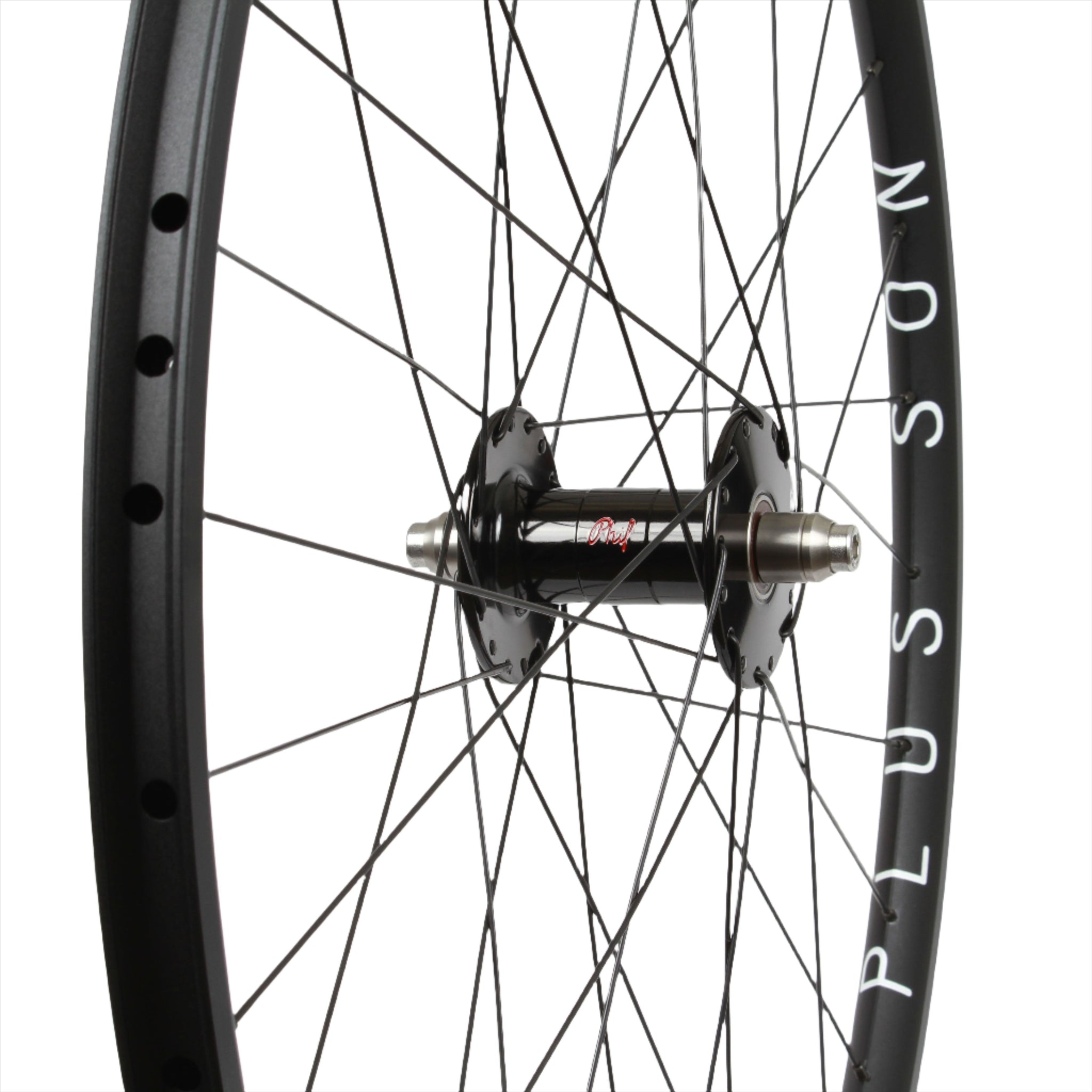 H+Son Archetype/Phil Wood wheelset - black