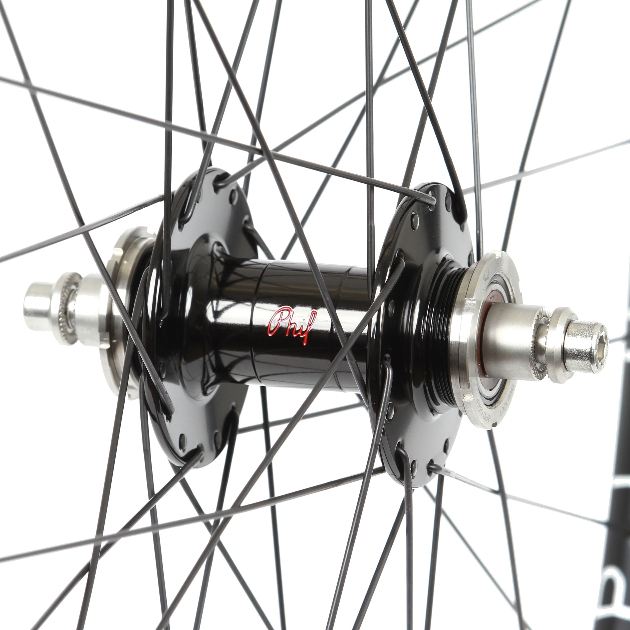 H+Son Archetype/Phil Wood wheelset - black