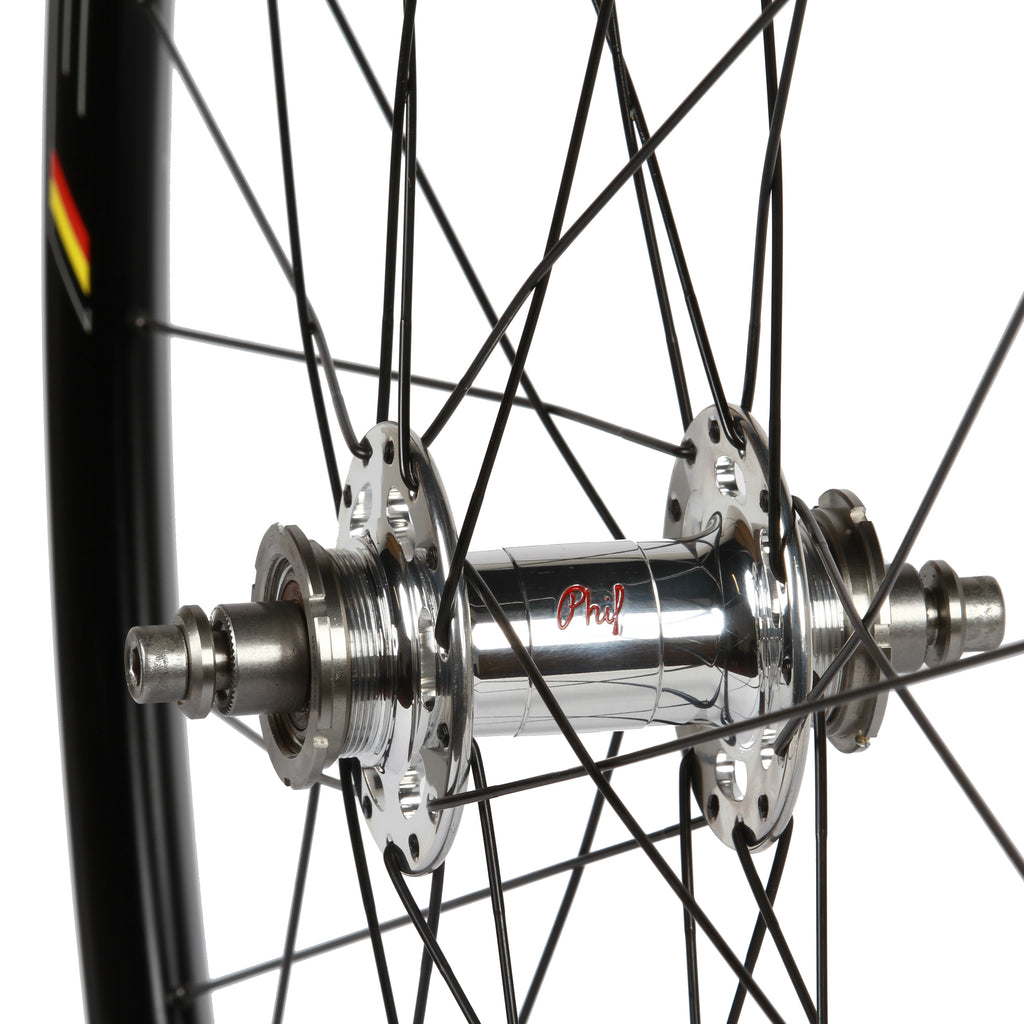 HED Belgium R/Phil Wood SLR fixed gear track wheelset – Retrogression