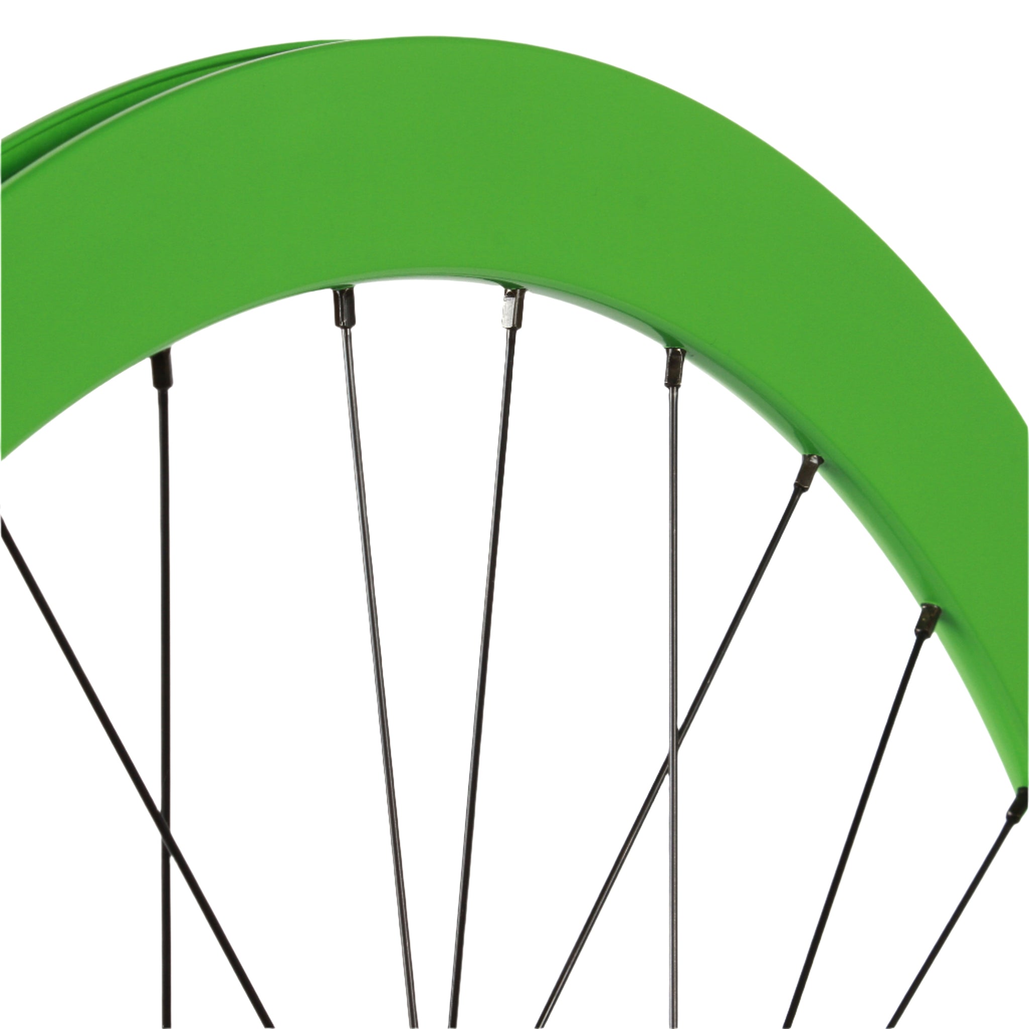 NOS Velocity B43/Gran Compe II wheelset - lime green