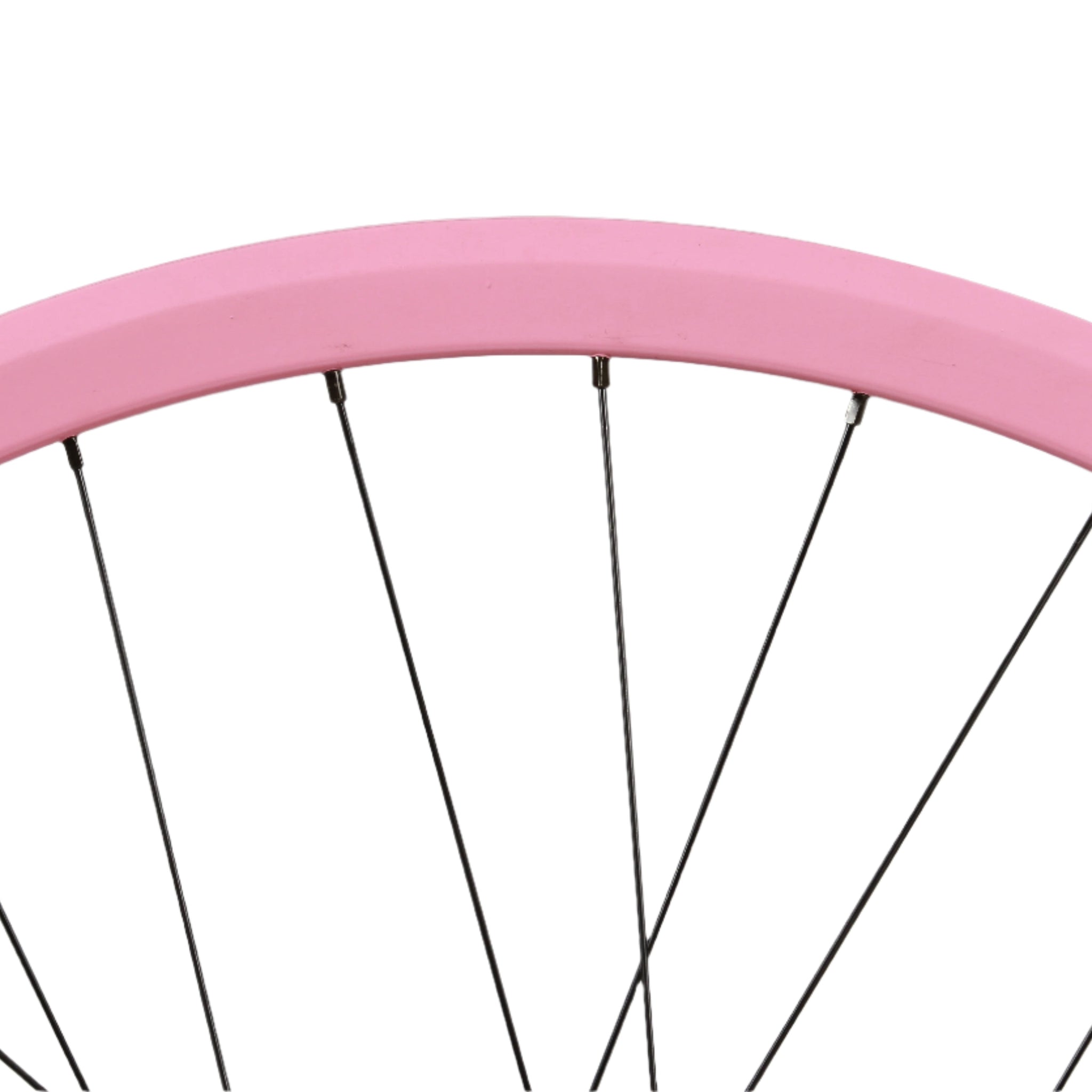 NOS Velocity Deep V/Phil Wood wheelset - bubblegum pink - Retrogression Fixed Gear