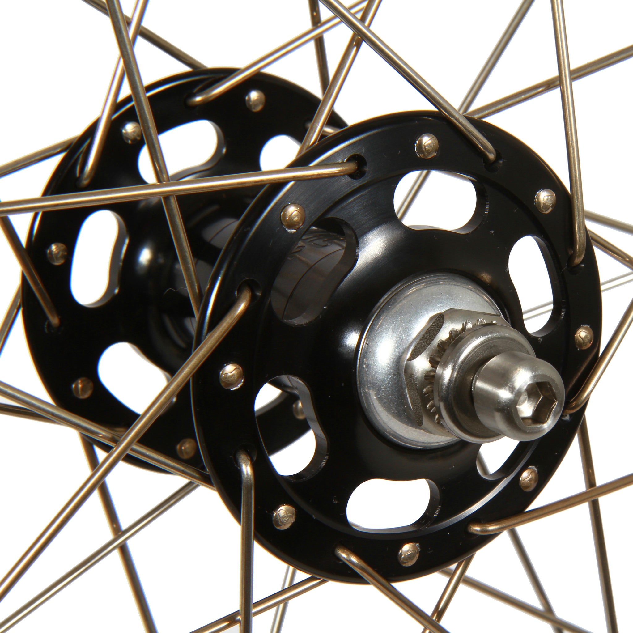 H+Son TB14/Paul Comp wheelset - Peregrine spokes - Retrogression Fixed Gear