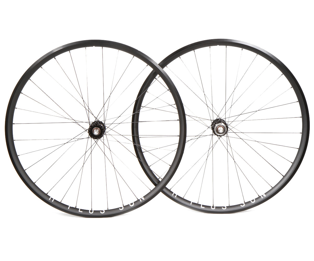 H+Son Archetype/Phil Wood low flange fixed gear track wheelset 